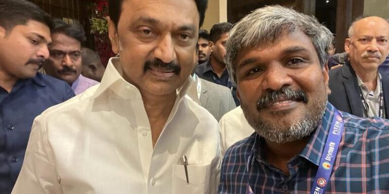 Meeting with Honorable Chief Minister of Tamil Nadu