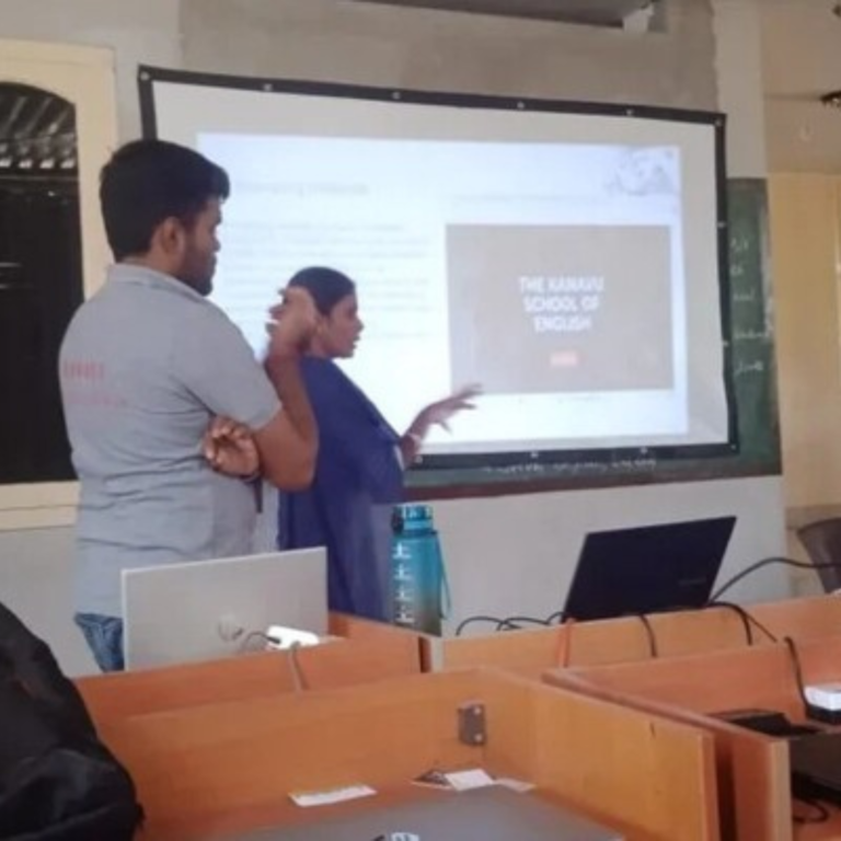 Topic : How to use WORDPRESS and basic working knowledge of GIT by Mr.Prasanth and Mrs.Nathiya of Koovi digital team