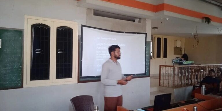 Topic : DART/FLUTTER its framework, usage and distinct features by Mr.Jeyawin of DW team