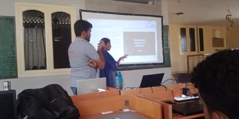 Topic : How to use WORDPRESS and basic working knowledge of GIT by Mr.Prasanth and Mrs.Nathiya of Koovi digital team