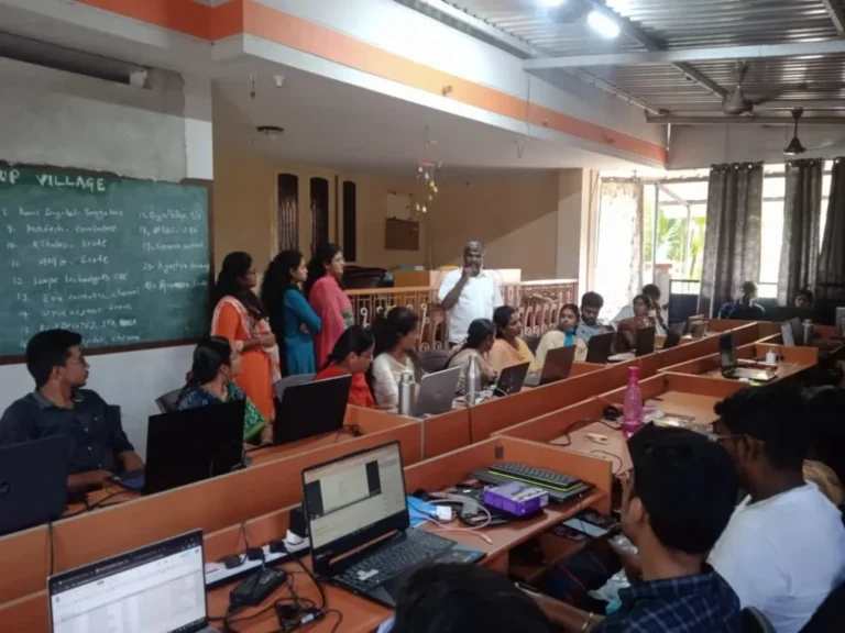 Thiagarajar College Interns Near Program Completion