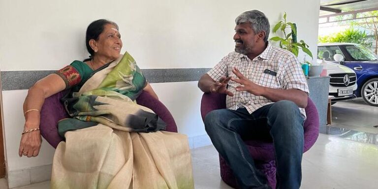 Meeting with Mrs. C.K.Saraswathi, MLA Modakuruchi