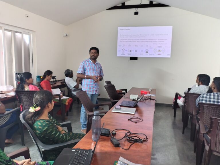 Tech Session on DevOps by Mr. Ramachandran
