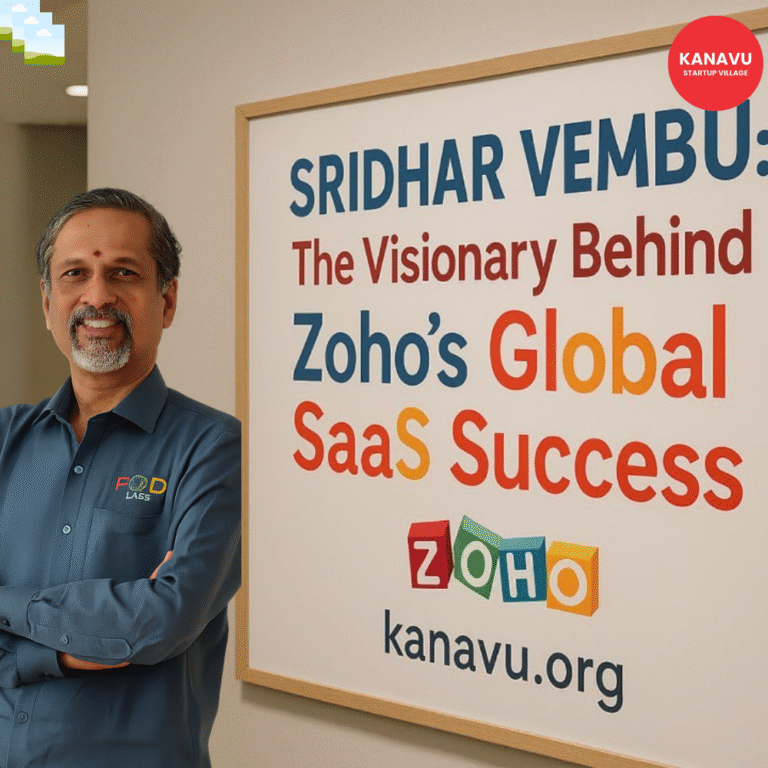 Sridhar Vembu The Visionary behind Zoho Global-SaaS Success