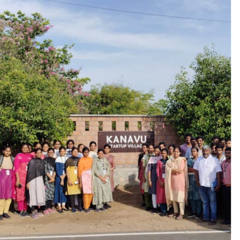 Industrial Visit by Kongu Engineering College MCA Students to Kanavu Startup Village