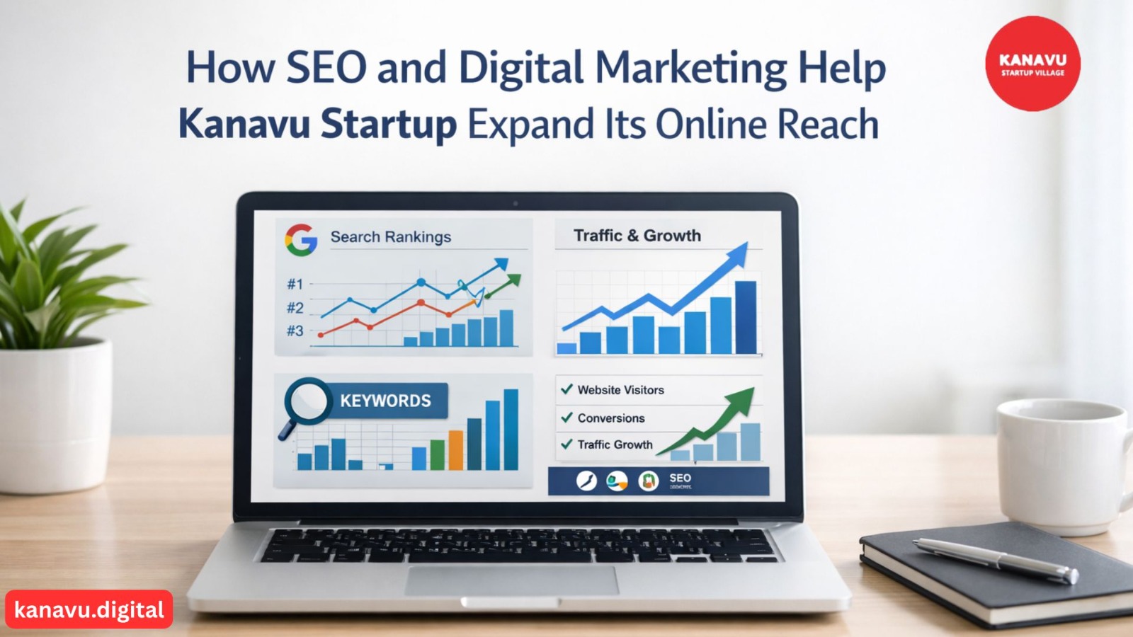 How SEO and Digital Marketing Help Kanavu Startup Expand Its Online Reach